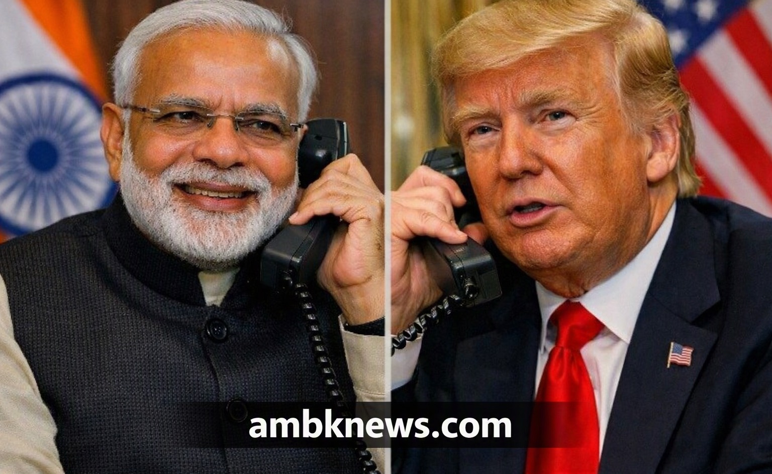 PM Modi and President Trump engaged in a phone call reaffirming India-US strategic partnership