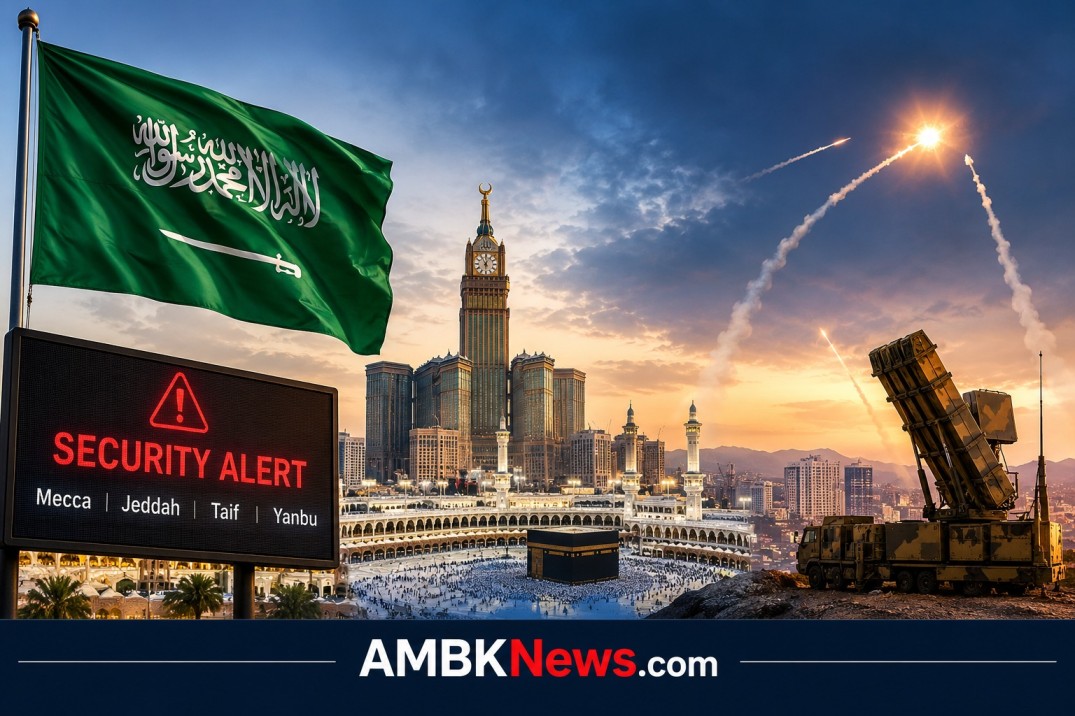 Saudi Arabia security alerts and missile interceptions